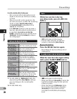 Preview for 26 page of Olympus WS-760M Instructions Manual