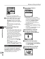 Preview for 52 page of Olympus WS-760M Instructions Manual