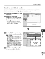 Preview for 79 page of Olympus WS-760M Instructions Manual