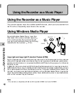 Preview for 48 page of Olympus WS311M - 512 MB Digital Voice Recorder Instructions Manual