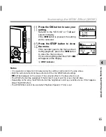 Preview for 65 page of Olympus WS311M - 512 MB Digital Voice Recorder Instructions Manual