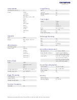 Preview for 2 page of Olympus X-44 Specifications