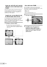 Предварительный просмотр 22 страницы Olympus X-560WP - Digital Camera - Compact (Spanish) Manual De Instrucciones