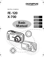 Olympus X-700 Basic Manual preview
