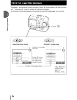 Preview for 14 page of Olympus X-715 Advanced Manual