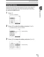 Preview for 15 page of Olympus X-715 Advanced Manual