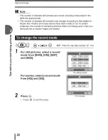 Предварительный просмотр 22 страницы Olympus X-715 Advanced Manual