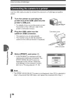 Предварительный просмотр 58 страницы Olympus X-715 Advanced Manual