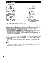 Предварительный просмотр 26 страницы Olympus X-840 Instruction Manual