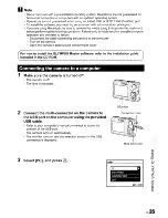 Предварительный просмотр 35 страницы Olympus X-840 Instruction Manual