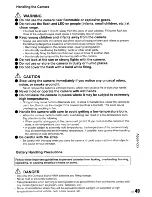 Предварительный просмотр 49 страницы Olympus X-840 Instruction Manual