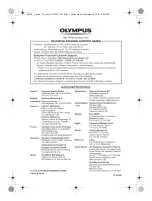 Предварительный просмотр 132 страницы Olympus X-865 Basic Manual