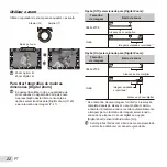 Предварительный просмотр 22 страницы Olympus XZ-1 (Portuguese) Manual De Instruções