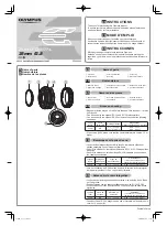 Olympus ZUIKO Digital 25mm f2.8 Instructions preview