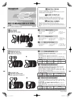 Olympus ZUIKO DIGITAL ED 12-60mm F2.8-4.0mm SWD Instructions preview