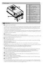 Preview for 2 page of OLYS MPPT15060 User Manual