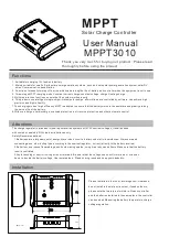 OLYS MPPT3010 User Manual preview