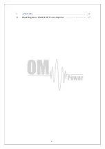 Preview for 3 page of OM POWER OM2200HF Manual