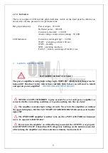 Preview for 5 page of OM POWER OM2200HF Manual