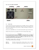 Предварительный просмотр 9 страницы OM POWER OM4000 HF Instruction Manual