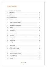 Preview for 2 page of OM POWER OM4000HF User Manual