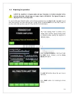 Предварительный просмотр 14 страницы OM POWER OM4001HF Manual