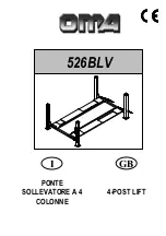 OMA 526BLV Instruction Manual For Using And Maintaining preview