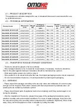 Предварительный просмотр 24 страницы omake Omk.BLE01.E15.0101.Z5F User Manual