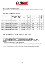 Preview for 27 page of omake Omk.MLP01.N11.0040.000 User Manual