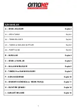 Предварительный просмотр 3 страницы omake Omk.WFL01.E15.0101.Z5F User Manual