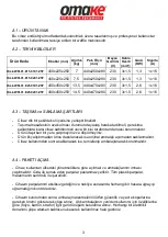 Предварительный просмотр 5 страницы omake Omk.WFL01.E15.0101.Z5F User Manual