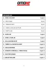 Предварительный просмотр 3 страницы omake Omk.WFL02.E15.0101.Z5F Manual