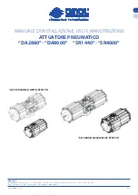 omal automation DA2880 Installation, Use And Maintenance Manual предпросмотр