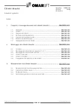 Preview for 17 page of OmarLift D842M2L.003 Operating Instructions Manual