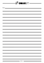 Preview for 26 page of OmarLift D842M2L.003 Operating Instructions Manual