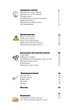 Предварительный просмотр 3 страницы Omarv Torino 160 Use And Maintenance Manual