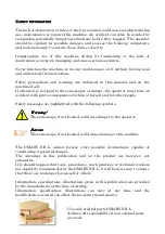 Preview for 12 page of Omarv Torino 160 Use And Maintenance Manual