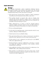 Preview for 13 page of Omarv Torino 160 Use And Maintenance Manual