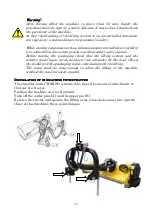 Preview for 33 page of Omarv Torino 160 Use And Maintenance Manual