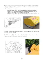 Preview for 43 page of Omarv Torino 160 Use And Maintenance Manual