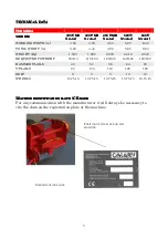 Preview for 5 page of Omarv TSR MEGA 320 Use And Maintenance Manual