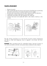 Preview for 18 page of Omarv TSR MEGA 320 Use And Maintenance Manual