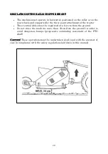 Preview for 20 page of Omarv TSR MEGA 320 Use And Maintenance Manual