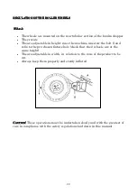 Preview for 22 page of Omarv TSR MEGA 320 Use And Maintenance Manual