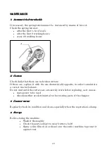 Preview for 29 page of Omarv TSR MEGA 320 Use And Maintenance Manual