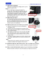 Preview for 11 page of Omax M824 Series User Manual