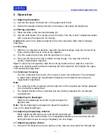 Preview for 8 page of Omax M8244 User Manual