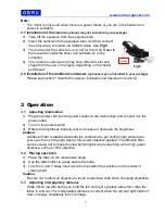 Preview for 8 page of Omax M827TL Series User Manual