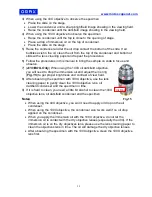 Preview for 18 page of Omax M827TL Series User Manual