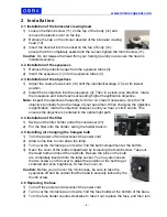 Preview for 6 page of Omax M828D5 User Manual